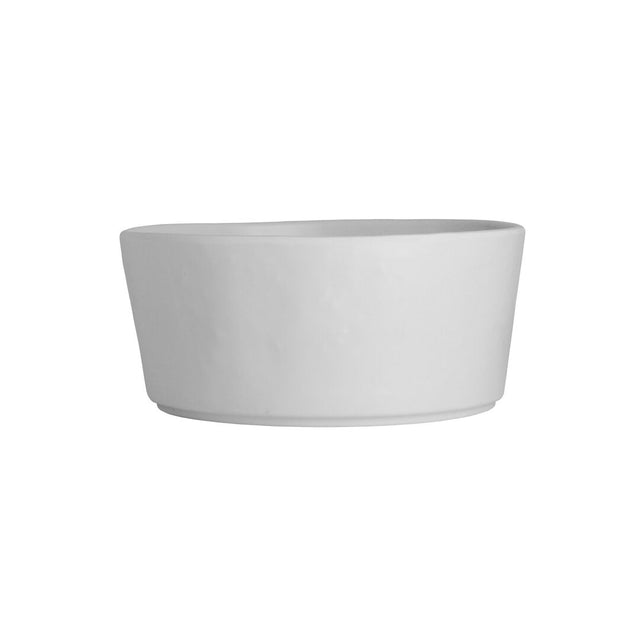 Cali White Round Bowl 14 x 6.3cm 49.7cl (5 1/2 x 2 1/2" 17 1/2oz)
