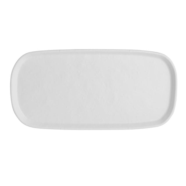 Cali White Rectangle Tray 36.8 x 17.7cm (14 1/2 x 7")