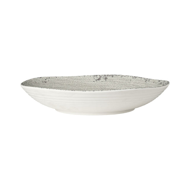 Pompeii Stone Medium Shallow Round Bowl 29.8 x 6.7cm 2.5ltr (11 3/4 x 2 5/8" 2/3qrt)
