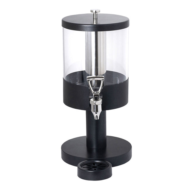 Black Juice Dispenser 20.3 x 26.7 x 60.3cm 3.8ltr (8 x 10 1/2 x 18" 1gal)