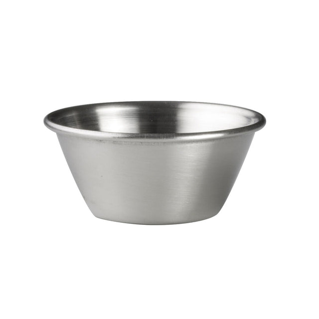 Metal Satin Ramekin 6.4 x 2.5cm 5cl (2 1/2 x 1" 1 3/4oz) 8