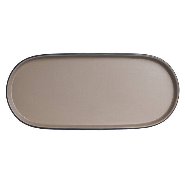 Baja Sandstone Oval Tray 29.2cm (11 1/2")