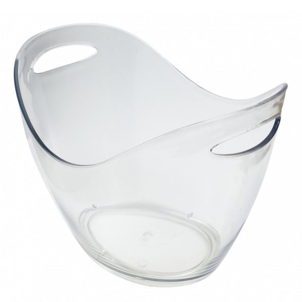 8 Litre Plastic Wine Cooler - CLEAR