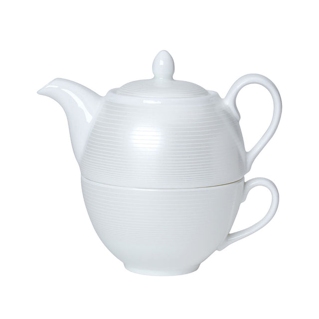 Spiro Coupe Tea For One Set