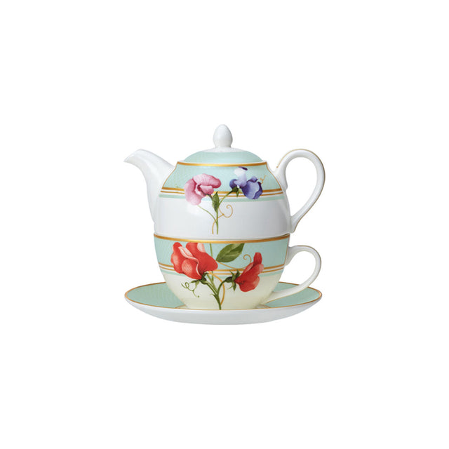 Trellis Coupe Tea For One Set