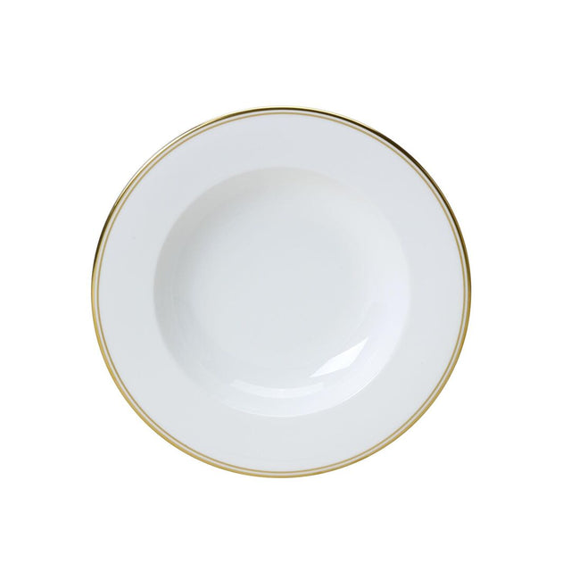 Burnished Gold Classic Rim Bowl 22cm 22.5cl (8 3/4" 8oz)