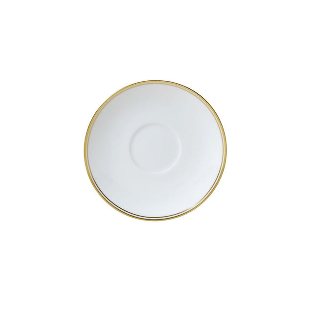 Burnished Gold Classic Tea Saucer/Soup Stand 16cm (6 1/2")
