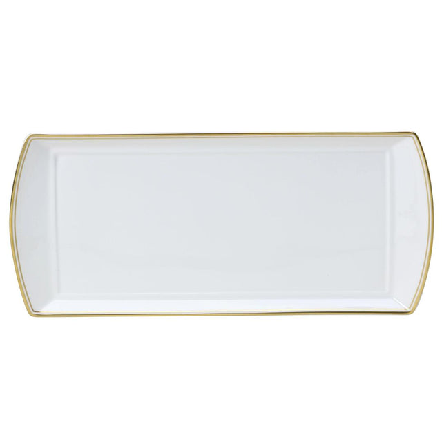 Burnished Gold Classic Large Rectangle Tray 34 x 15cm (13 1/2 x 6")