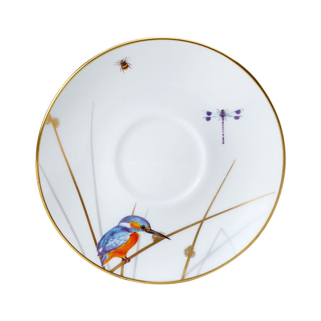 Reed Coupe Tea Saucer For One 14.5cm (5 3/4") Fits AND0411A