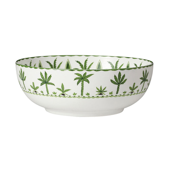 Sultan's Garden Green Coupe Large Bowl 23cm 2Ltr (9 1/6" 70oz)