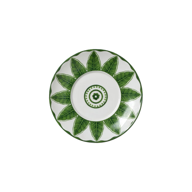 Sultan's Garden Green Coupe Saucer 16cm (6 1/3") Fits AND0110