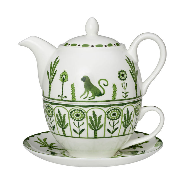 Sultan's Garden Green Coupe Tea For One Set