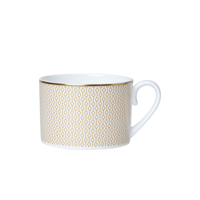 Diamond Gold Coupe Tea Can Cup 6cm 20cl (2 1/2" 7oz)