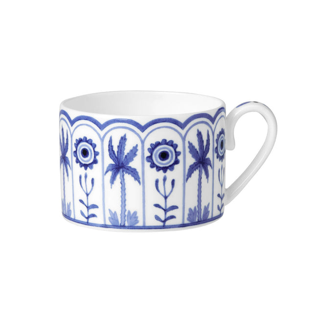 Sultan's Garden Blue Coupe Tea Can Cup 6cm 20cl (2 1/2" 7oz)
