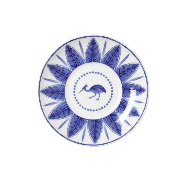 Sultan's Garden Blue Coupe Espresso Saucer 12cm (4 3/4") Fits AND0112