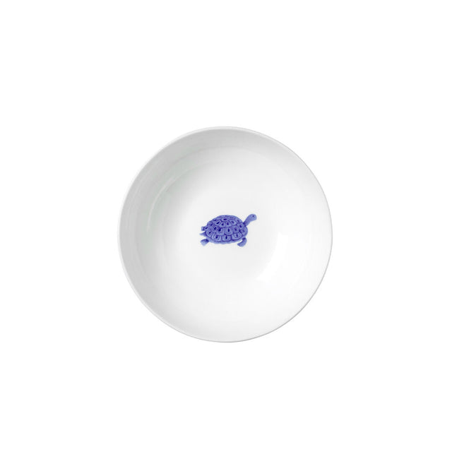 Sultan's Garden Blue Coupe Bowl 14.5cm 35cl (5 3/4" 12 1/3oz)