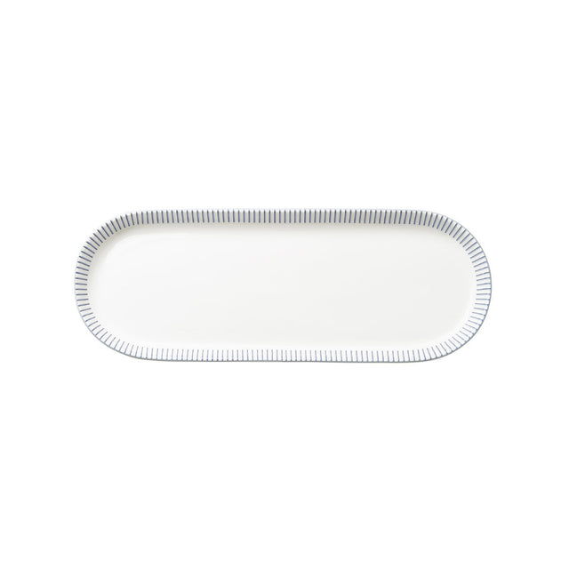 Celestine Coupe Oblong Tray 25.3 x 9.3cm (10 x 3 1/4")