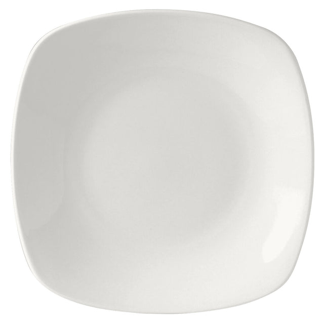 Monaco White Quadro Plate 17.8cm (7")