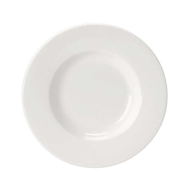 Monaco White Rococo Can Saucer 16.5cm (6 1/2")