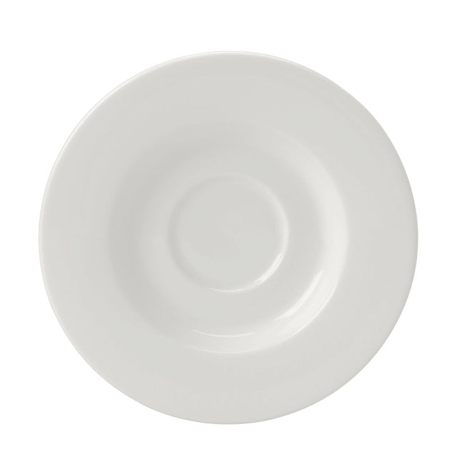 Monaco White Fine Saucer 11.75cm (4 5/8")