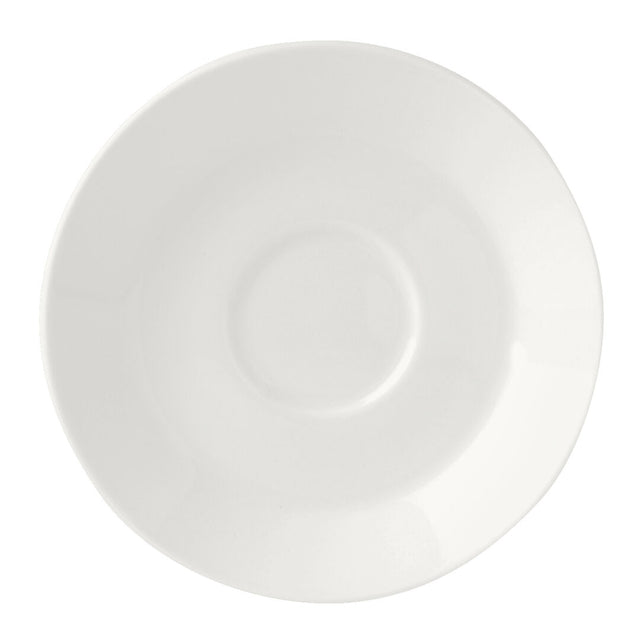 Monaco White Saucer 15.25cm (6")