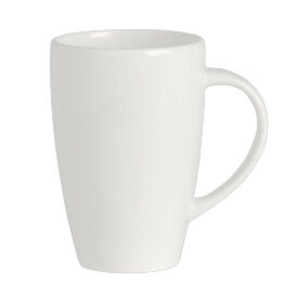 Monaco White Vogue Mug 28.5cl (10oz)