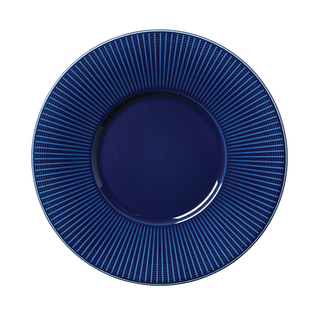 Willow Azure Medium Gourmet Plate 28.5cm (11 1/4")