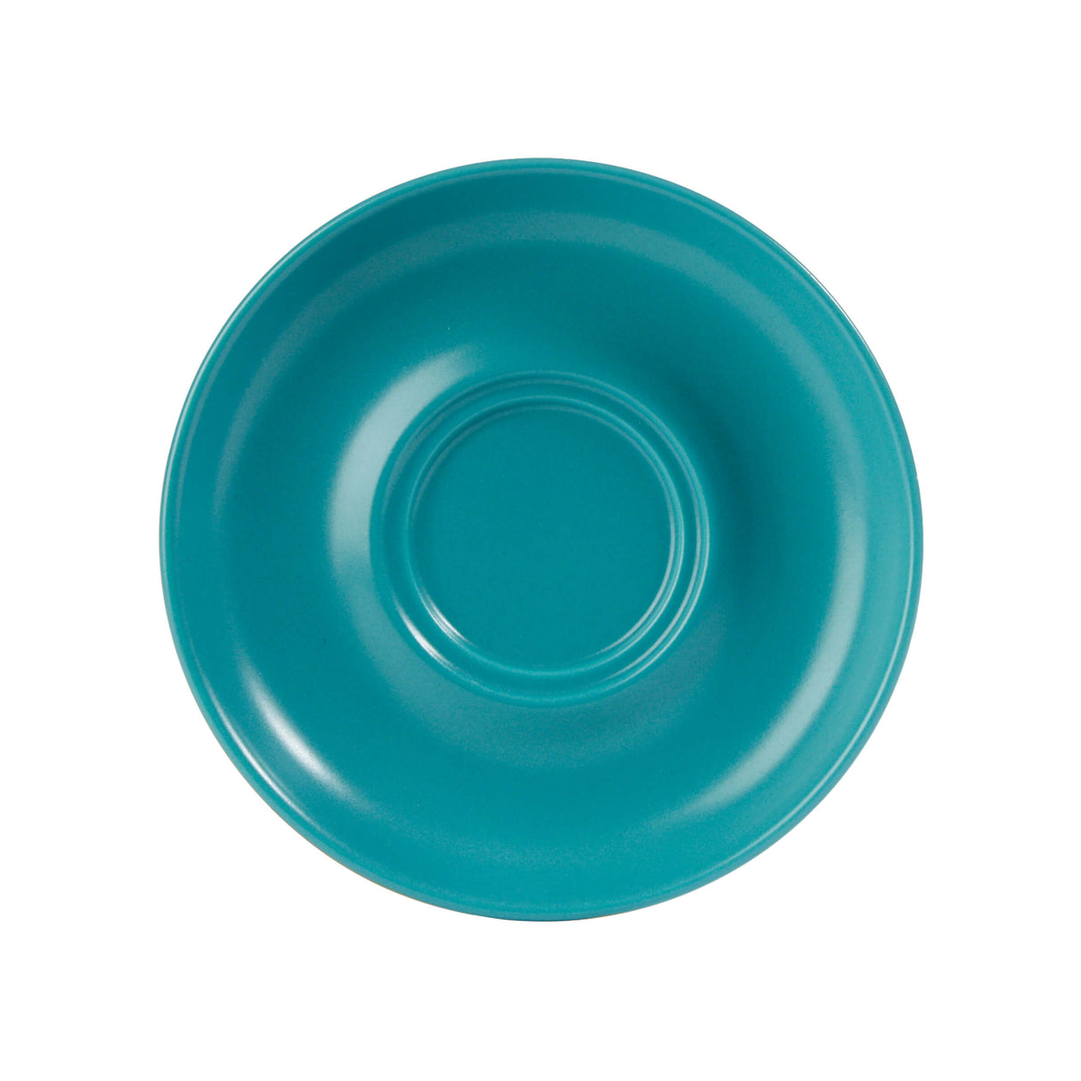 Saucer for Coffee/Tea & Mugs 15cm/6" Teal - Pack 6