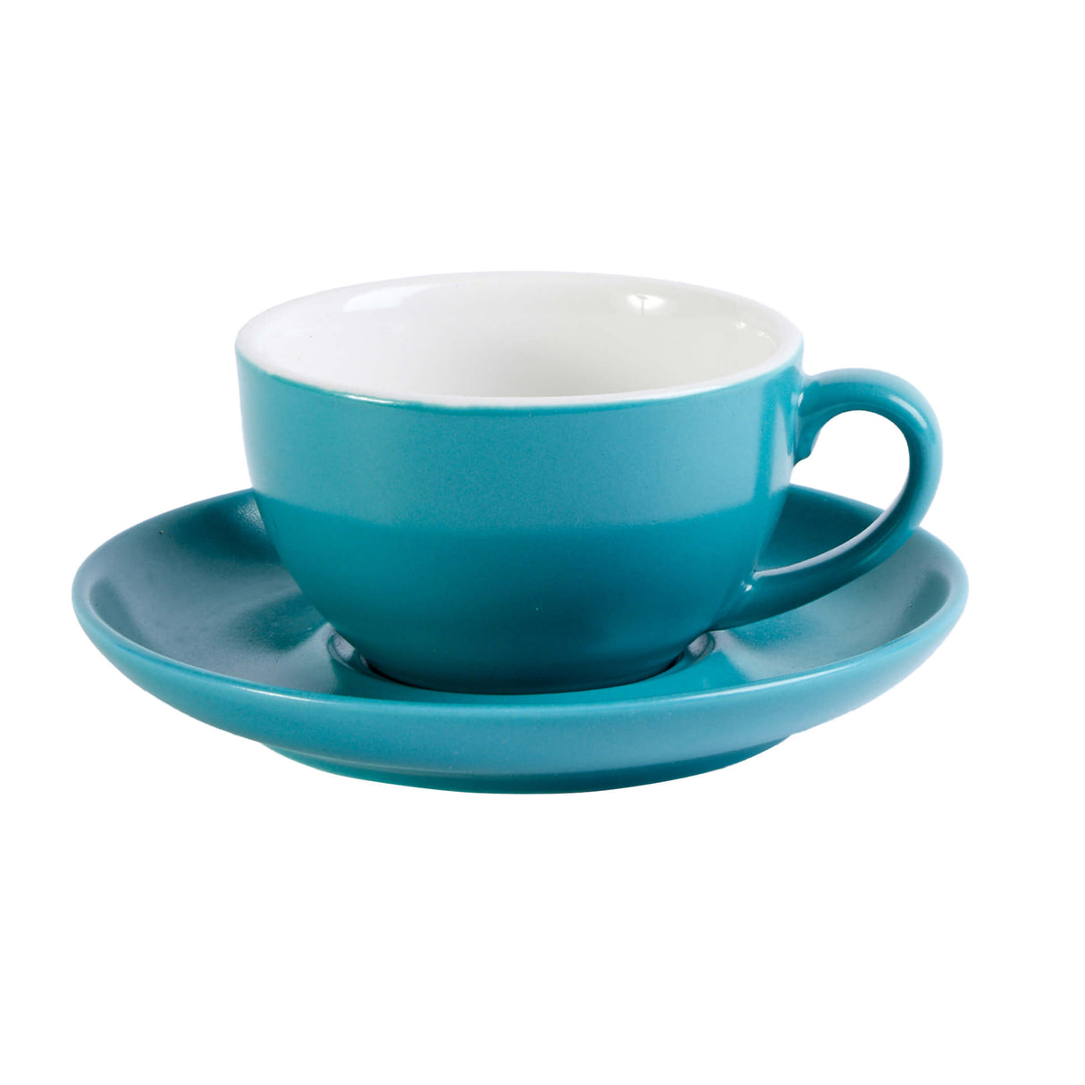 Large Cappuccino Cup 34cl/12oz Teal - Pack 6