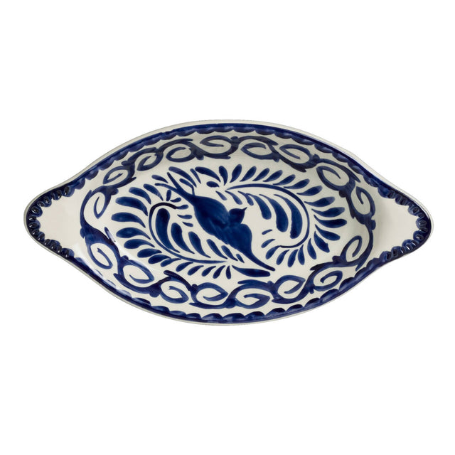 Puebla Blue Oval Rarebit 34cl (12oz)