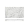 White Marble Agra Melamine GN1/3 Slab 32.5 x 17.6cm