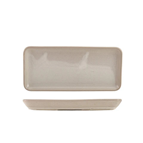 Antigo Porcelain Cinza Narrow Rectangular Platter 27 x 12.5cm - Pack 6