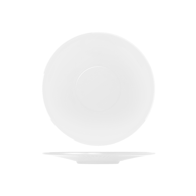 Opulence White Boston Melamine Plate 17.5cm