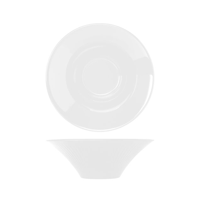 Opulence White Boston Melamine Bowl 20.3 x 7cm