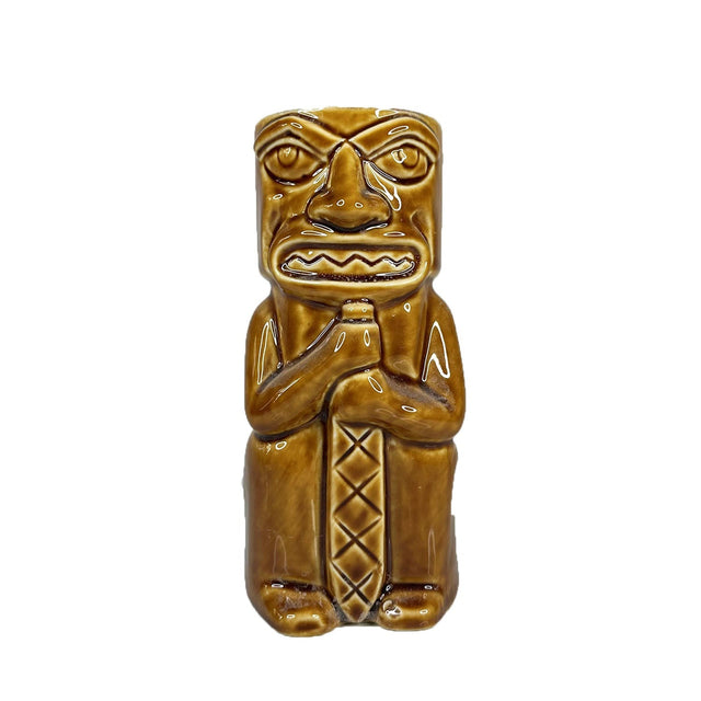 Brown Riki Tiki Mug 14oz