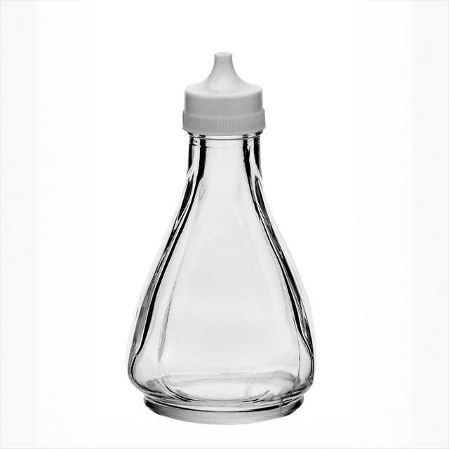 Vinegar Bottle White Plastic Top - 48pk