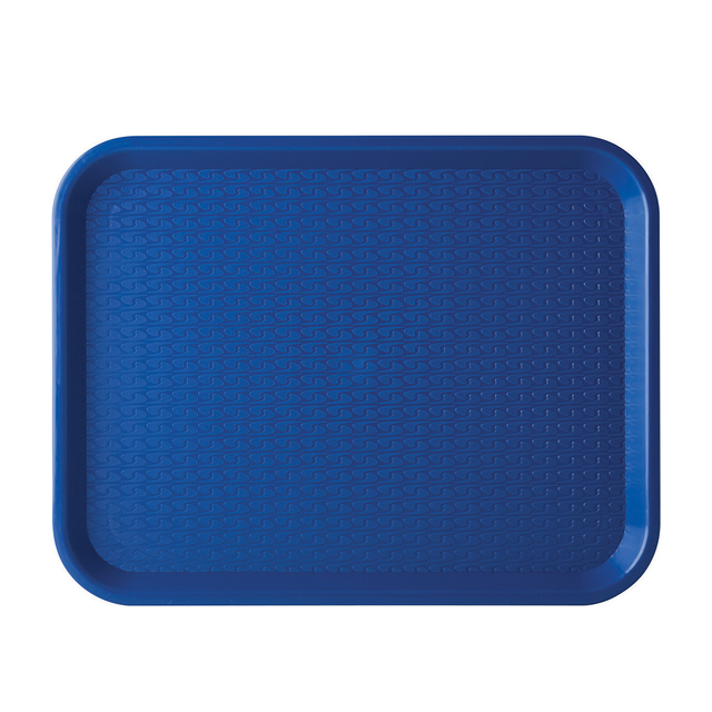 Blue CafÃƒ© Tray 18 x 14" (46 x 36cm)