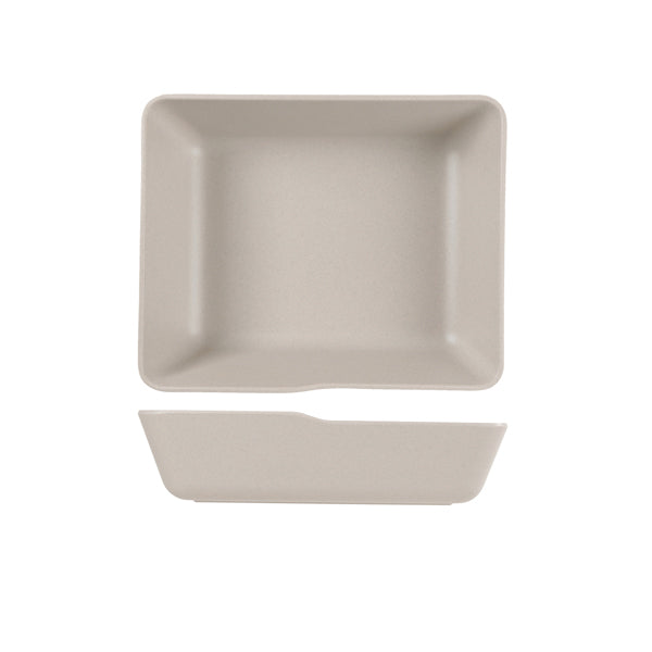 Sand Brown Copenhagen Melamine GN 1-2 Deep Dish 32.5 x 26.5 x 8cm