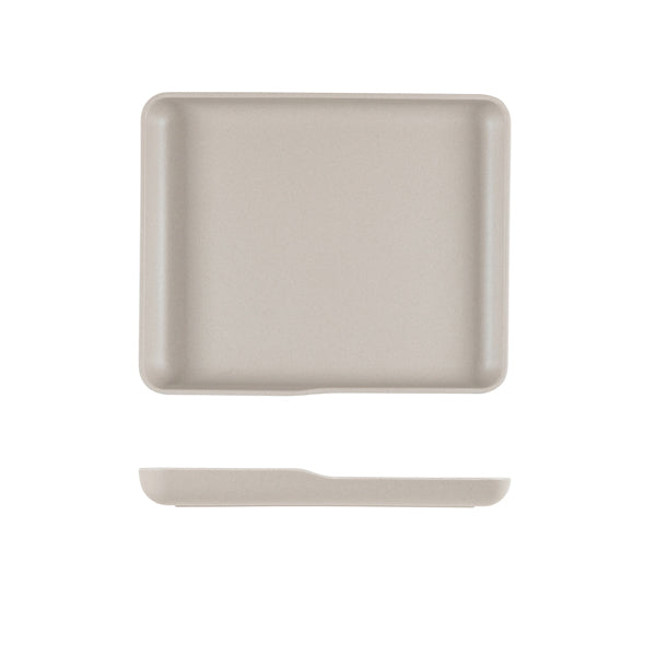 Sand Brown Copenhagen Melamine GN 1-2 Platter 32.5 x 26.5 x 3.5cm