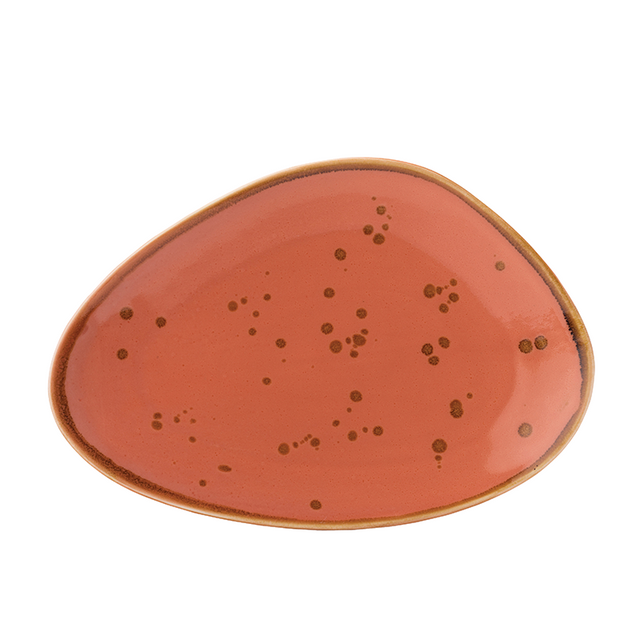 Earth Cinnamon Oblong Plate 11.5" (29cm)