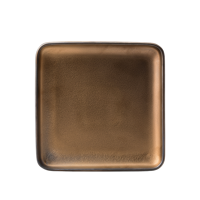 Fondant Plate Gold 8" (20cm)