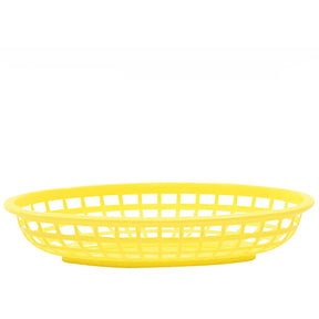 Fast Food Basket Yellow 23 x 12 cm