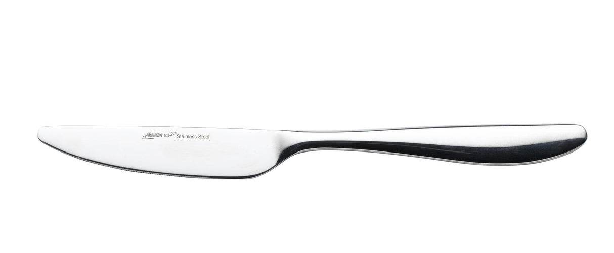 Genware Saffron Dessert Knife 18/0 (Dozen)- Pack 1