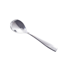 Genware Square Dessert Spoon 18/0 Dozen