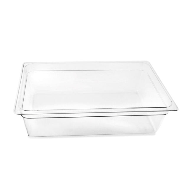 Clear Ice Bin for Gastronorm Risers 50.8 x 30.5 x 15.2cm (20 7/8 x 12 3/4 x 6")