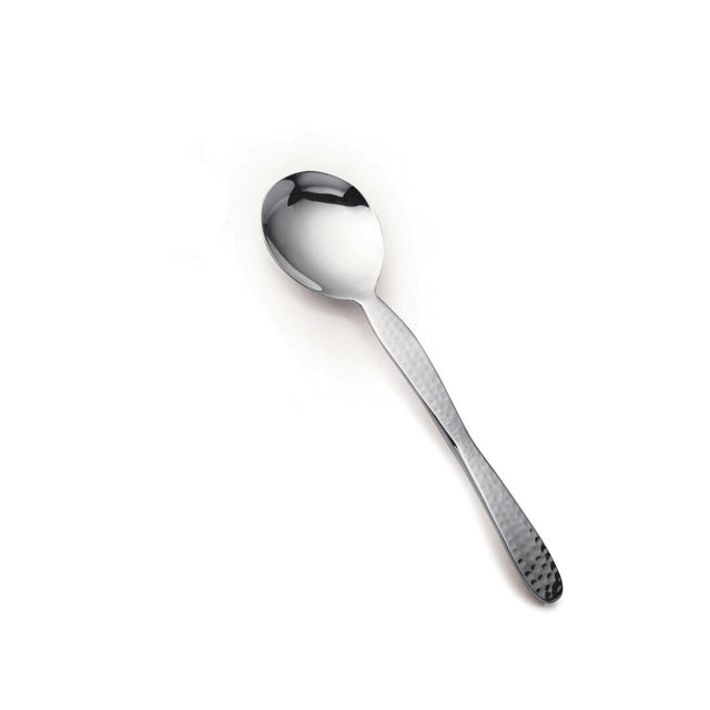 Hammered Serving Utensils Medium Solid Spoon 24.4cm (10")