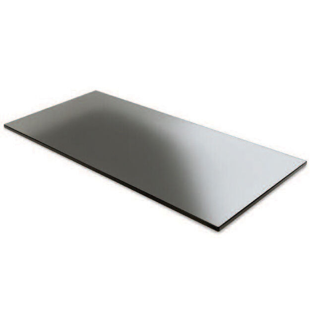 Fusion Black Glass Rectangle Tile 60.9 x 17.8cm (24 x 7")
