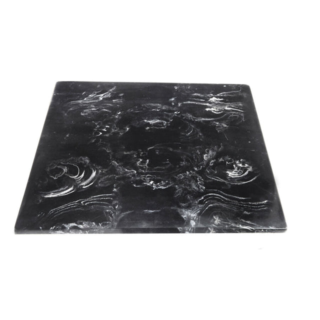 Fusion Grey Marble Resin Square Tile 35.6cm (14")