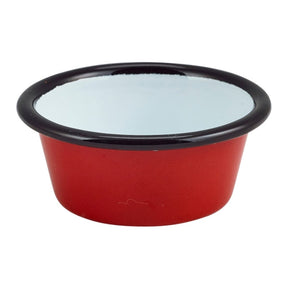 Enamel Ramekin Red 8cm Dia 90ml/3.2oz