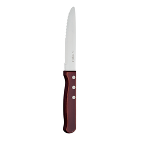 Jumbo Polywood 3 Stud Steak Knife